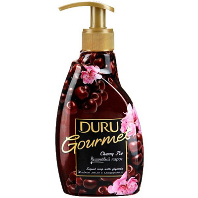Жидкое мыло Duru Gourmet Вишневый пирог 300 мл