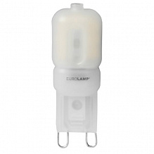 Лампа светодиодная Eurolamp 3 Вт капсульная матовая G9 220 В 4000 К LED-G9-0340(220) 
