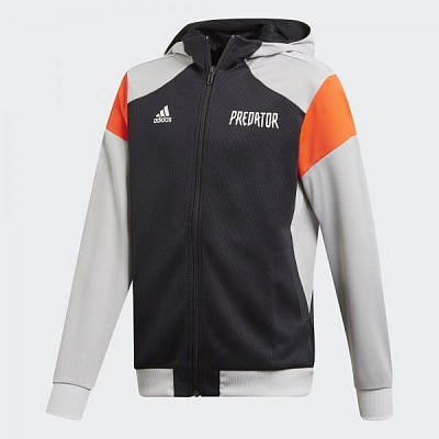 Джемпер Adidas YB P FZ HD DV1338 р. 134 чорний