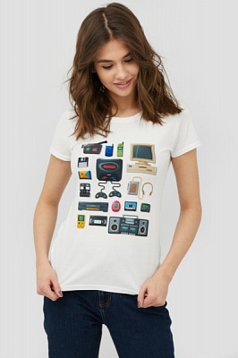 Футболка YAPPI WW1062 р.L білий