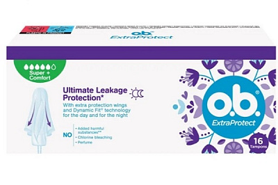 Тампони гігієнічні o.b. ProComfort Night Super+ Comfort SilkTouch 16 шт.