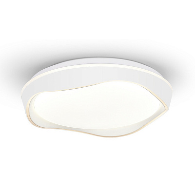 Світильник стельовий Miorro LED Rotondo з пультом 6480 Лм ∅395 мм 54 Вт білий 51-313-032