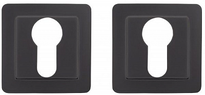 Декоративная накладка Paladii под цилиндр квадратная черный