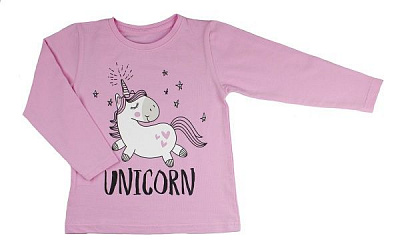 Реглан для дівчинки Luna Kids р.104 світло-рожевий