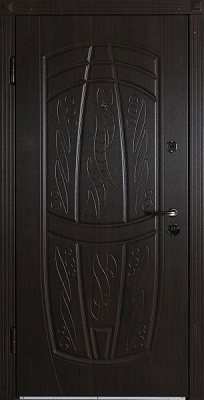 Двері вхідні Abwehr АП-63 венге 2050x960мм ліві