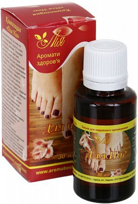 Аромакомпозиция Лия для ніг 30 мл 