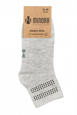 Шкарпетки жіночі MINORA бежевий/білий/бордовий/бузковий/персиковий/синій/чорний