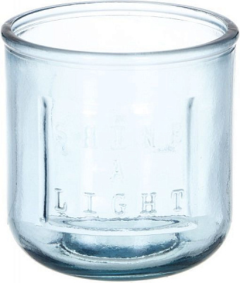 Свічник Shine a light 300 мл Зимова блакить San Miguel