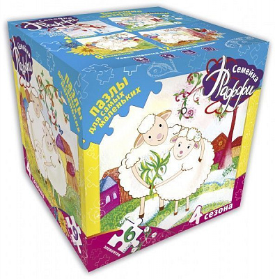 Пазл Strateg Семейка Паффи