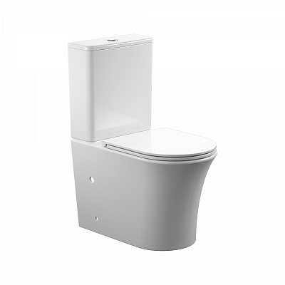 Унитаз-компакт Koller Pool PURE с сидением Soft-close + бачок (змив Tornado)
