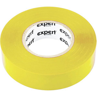 Ізострічка Expert Power 0,18х19 мм 20 м жовта ПВХ