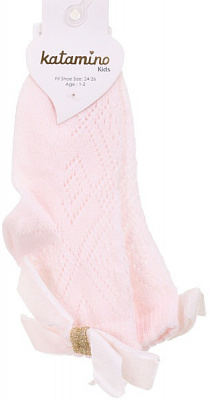 Носки для девочек KATAMINO K24060 р.1-2 розовый 