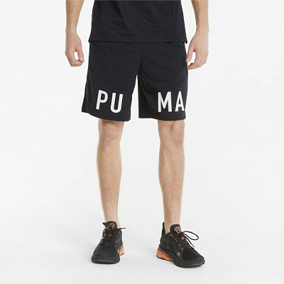 Шорты Puma TRAIN LOGO 9' SHORT 52153901 р. XS черный