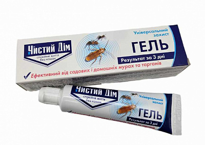 Гель Чистий Дім від тарганів та мурах 30 мл