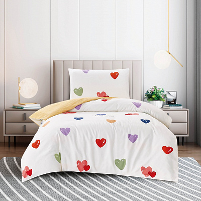 Комплект постільної білизни Alma 1,5 білий La Nuit