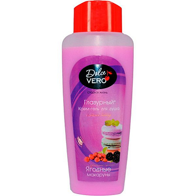 Крем-гель для душу Dolce Vero Ягідні Макаруни 330 мл