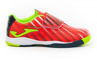Бутсы Joma EVOLUTION JR 2007 CORAL-LEMON INDOOR EJW.M2007.IN р. EUR 28 коралловый