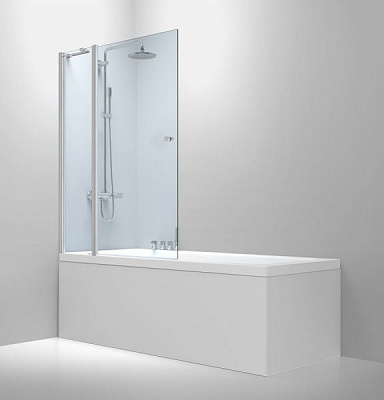 Штора для душа Imprese с 1 неподвижным элементом на 180° с подъемом 1200x1400 мм 140122