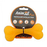 Іграшка для собак AnimAll Кістка 12 см жовта 88111