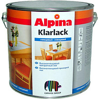 Лак Alpina Klarlack Glanzend глянцевый 2.5 л
