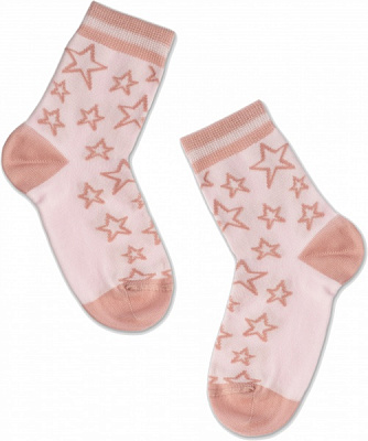 Шкарпетки для дівчаток Conte-Kids 21С-90СПЕ 659 р.20 світло-рожевий