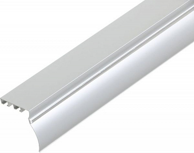 Карниз Талсистем 801047 з одним молдингом подвійний укомплектований 350 см металік