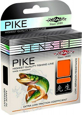 Леска Mikado 150м 0,28мм 9,8кг Sensei Pike