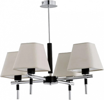 Люстра ALFA Texas 20584 4x40 Вт E14 хром/венге 20584