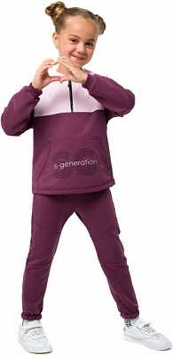 Комплект для дівчаток Smil 117286 р.140 бордовий