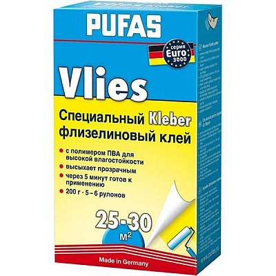 Клей для шпалер PUFAS Vlies 200 г