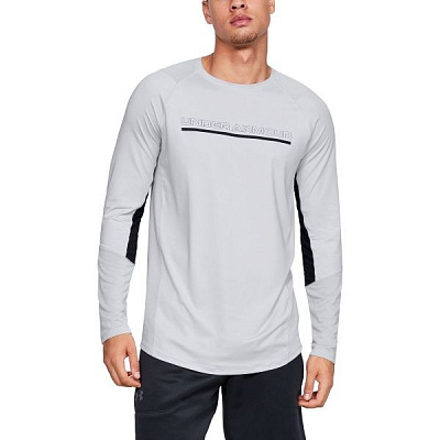 Джемпер Under Armour MK1 LS Wordmark 1345253-014 р. 2XL сірий