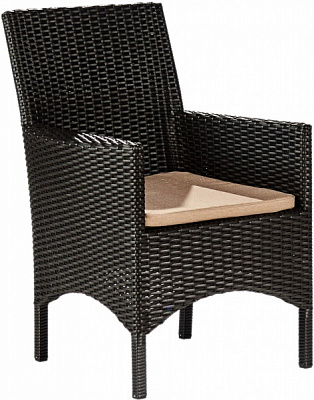 Крісло ротангове Монако антрацит
