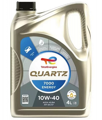 Моторне мастило Total Quartz 7000 Energy 10W-40 4 л (201536)