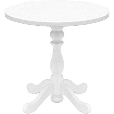 Стіл обідній РПМК К-1 D-800 1ТШ білий