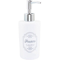 Дозатор для жидкого мыла Arino Fresco White (54521)