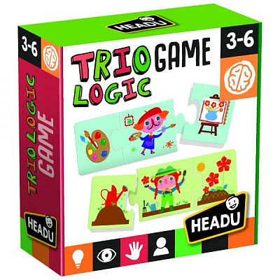 Игра-пазл Headu Логика для самых маленьких_Таланты и профессии IT20782