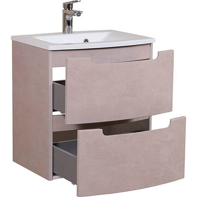 Тумба подвесная Aqua Rodos HeadWay 60 см консольная под умывальник Easy 60 и Дельта 60