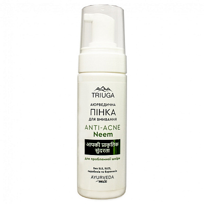 Пінка для вмивання Triuga Herbal ANTI- ACNE «Neem» для проблемної шкіри 200 мл