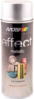Краска аэрозольная Motip Deco Effect с эффектом металлик сияющий серебряный 400 мл