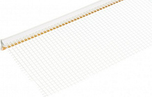 Профиль оконный примыкающий с сеткой MAT 6 мм 2,4 м 