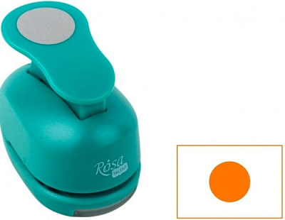 Фігурний діркопробивач Коло 2,5 см 2,5 см см Rosa Talent