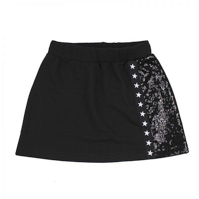 Юбка Danaya с пайетками р.122 черный ШЯ19-73 
