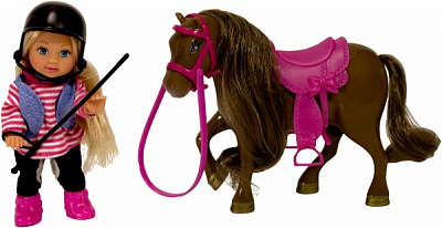 Кукольный набор Simba Еви и пони, 4 вида 5737464