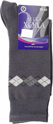 Шкарпетки Легка хода 6127 р. 25 темно-сірий