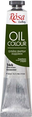 Фарба олійна (144) Оливкова 3260144 45 мл ROSA Gallery