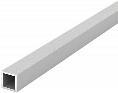 Труба профильная квадратная алюминий АЛЮПРО анодированная 20x20x2x2000мм