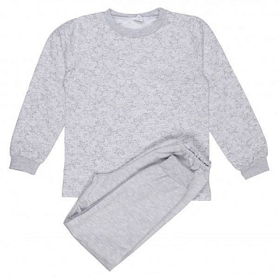 Піжама дитяча унісекс Татошка 0102202 р.116 сірий меланж