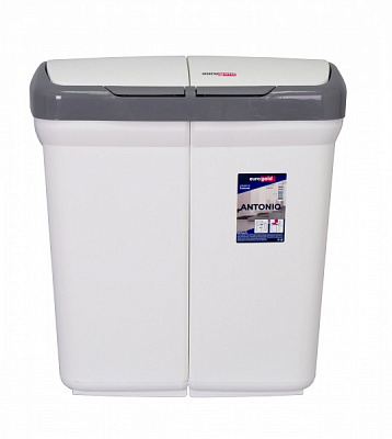 Ведро для мусора Eurogold ANTONIO 50 л белый 881150