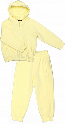 Спортивный костюм Obzor р.128 лимонный 