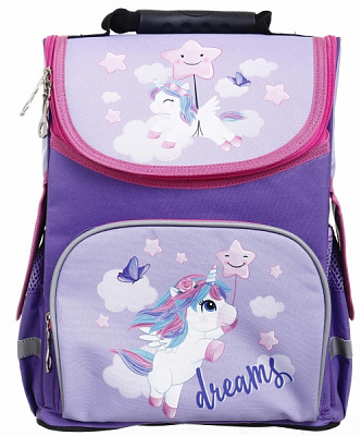 Ранец школьный Nota Bene Единорог короб ортопедический Unicorn dream